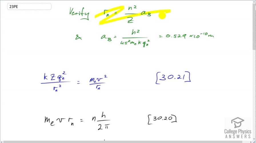 OpenStax College Physics, Chapter 30, Problem 23 (PE) video thumbnail