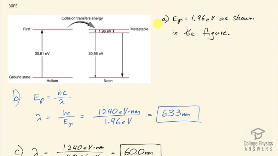 OpenStax College Physics, Chapter 30, Problem 30 (PE) video thumbnail