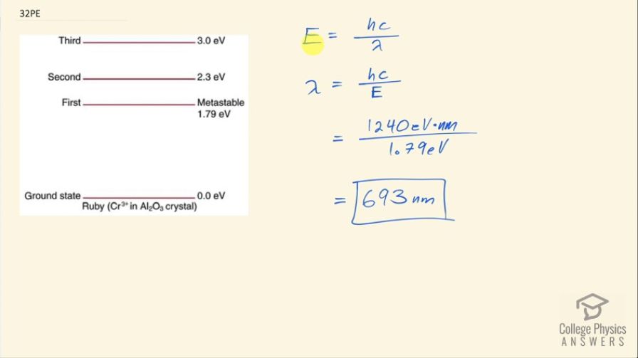 OpenStax College Physics, Chapter 30, Problem 32 (PE) video thumbnail