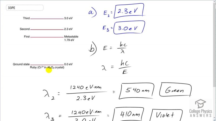 OpenStax College Physics, Chapter 30, Problem 33 (PE) video thumbnail