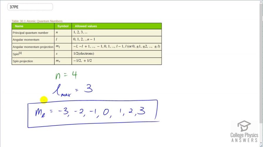 OpenStax College Physics, Chapter 30, Problem 37 (PE) video thumbnail