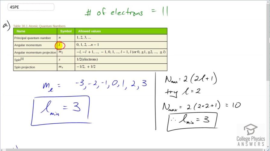 OpenStax College Physics, Chapter 30, Problem 45 (PE) video thumbnail