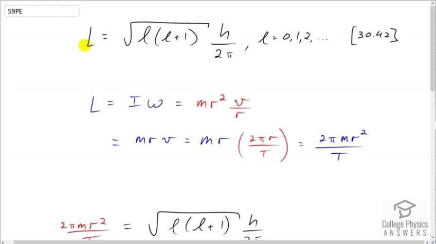 OpenStax College Physics, Chapter 30, Problem 59 (PE) video thumbnail