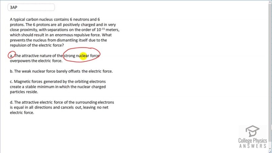 OpenStax College Physics, Chapter 31, Problem 3 (AP) video thumbnail