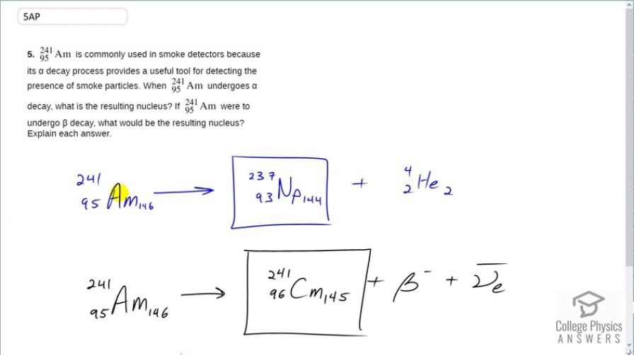 OpenStax College Physics, Chapter 31, Problem 5 (AP) video thumbnail