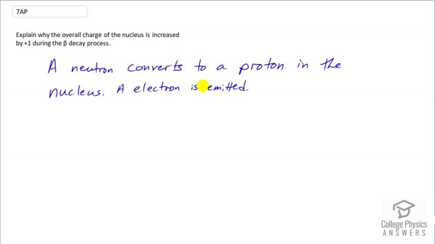 OpenStax College Physics, Chapter 31, Problem 7 (AP) video thumbnail