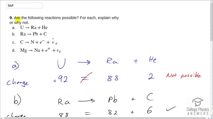 OpenStax College Physics, Chapter 31, Problem 9 (AP) video thumbnail