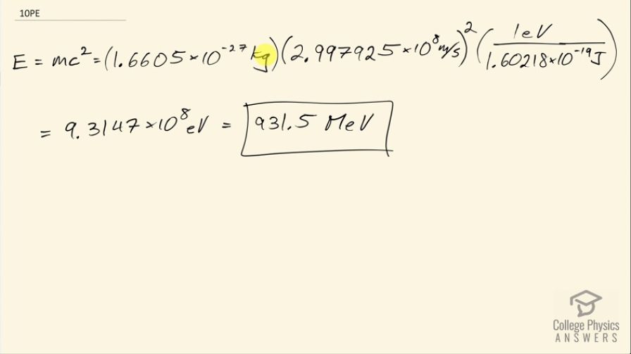 OpenStax College Physics, Chapter 31, Problem 10 (PE) video thumbnail