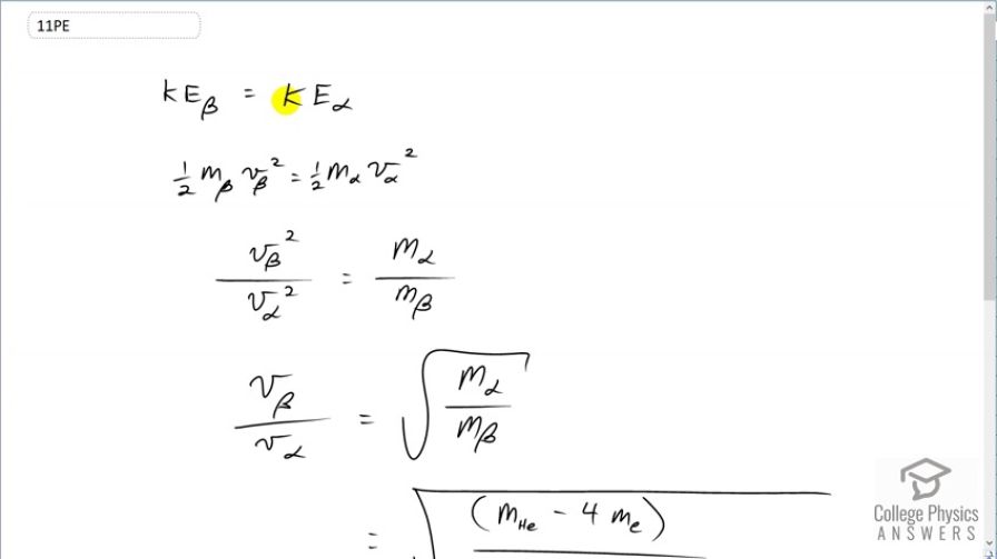 OpenStax College Physics, Chapter 31, Problem 11 (PE) video thumbnail