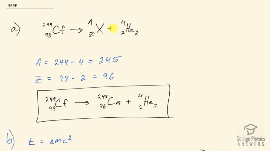 OpenStax College Physics, Chapter 31, Problem 36 (PE) video thumbnail