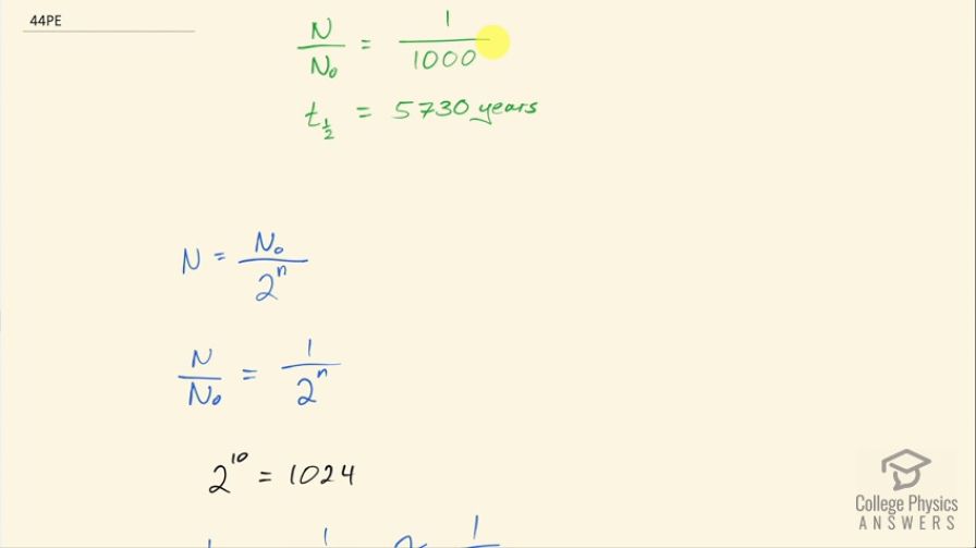 OpenStax College Physics, Chapter 31, Problem 44 (PE) video thumbnail