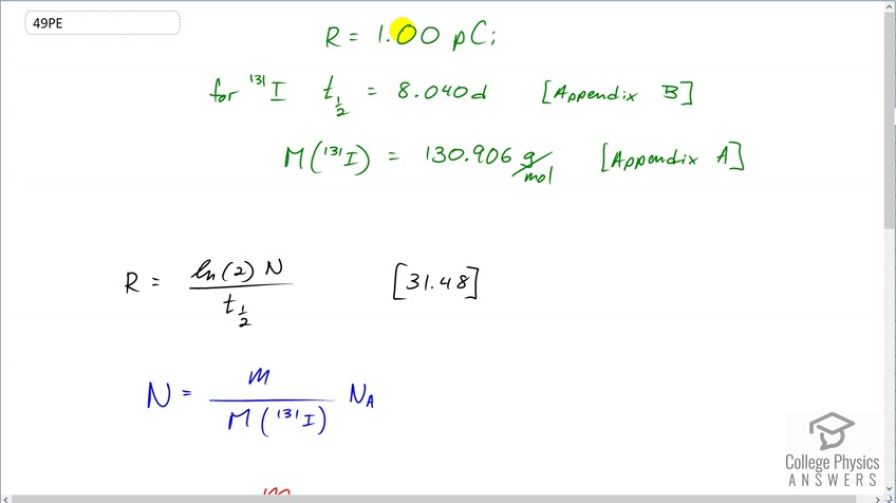 OpenStax College Physics, Chapter 31, Problem 49 (PE) video thumbnail