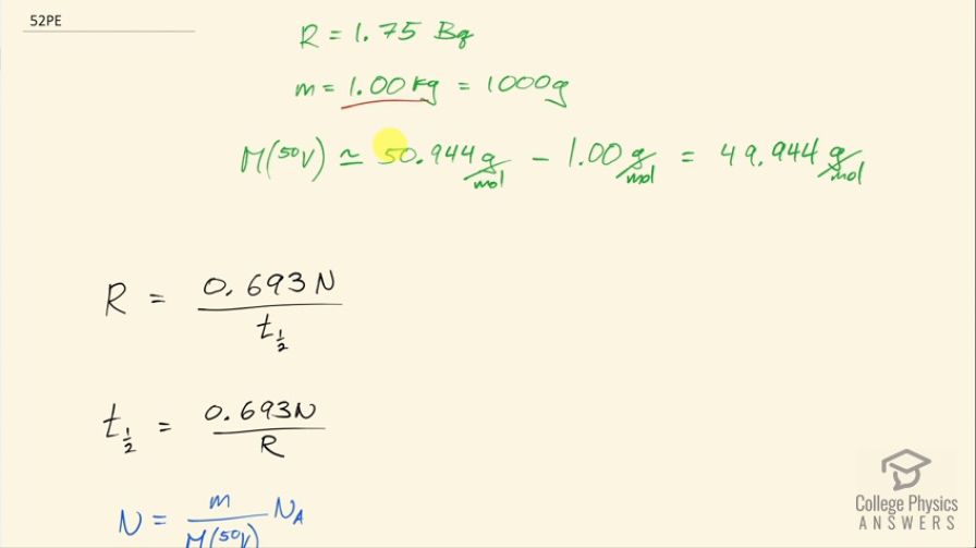 OpenStax College Physics, Chapter 31, Problem 52 (PE) video thumbnail