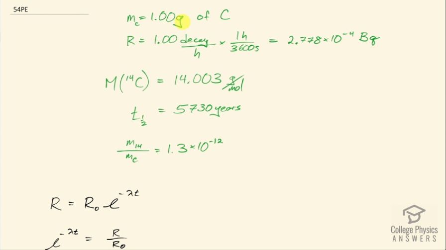 OpenStax College Physics, Chapter 31, Problem 54 (PE) video thumbnail