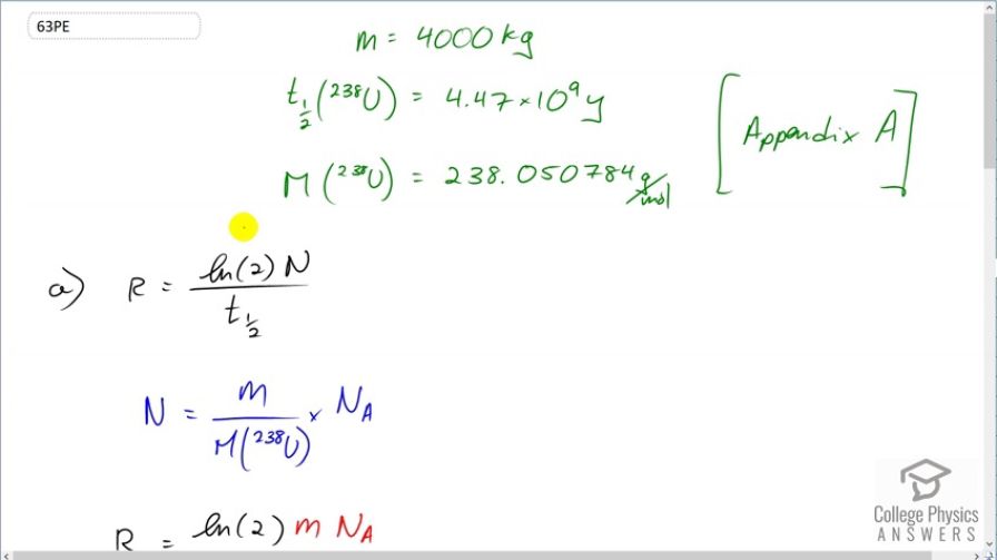 OpenStax College Physics, Chapter 31, Problem 63 (PE) video thumbnail