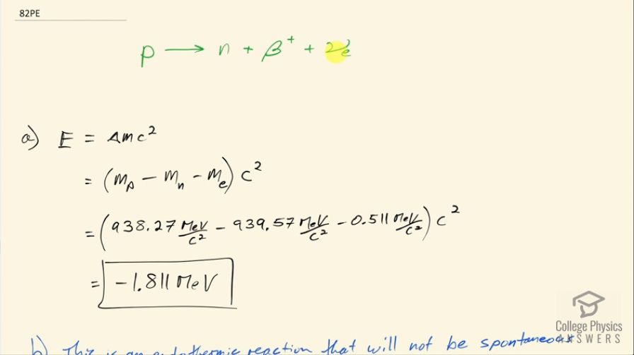 OpenStax College Physics, Chapter 31, Problem 82 (PE) video thumbnail