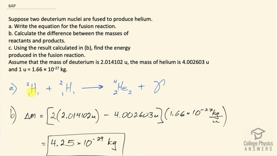 OpenStax College Physics, Chapter 32, Problem 6 (AP) video thumbnail