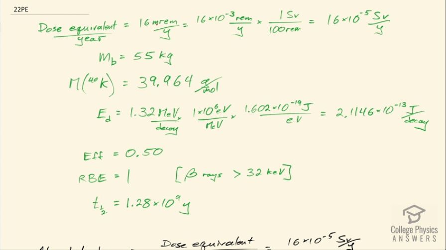 OpenStax College Physics, Chapter 32, Problem 22 (PE) video thumbnail