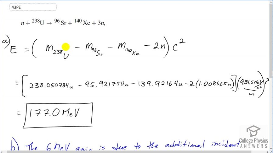 OpenStax College Physics, Chapter 32, Problem 43 (PE) video thumbnail