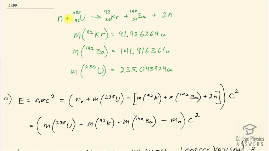 OpenStax College Physics, Chapter 32, Problem 44 (PE) video thumbnail