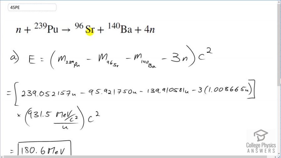 OpenStax College Physics, Chapter 32, Problem 45 (PE) video thumbnail