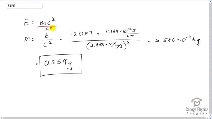 OpenStax College Physics, Chapter 32, Problem 51 (PE) video thumbnail