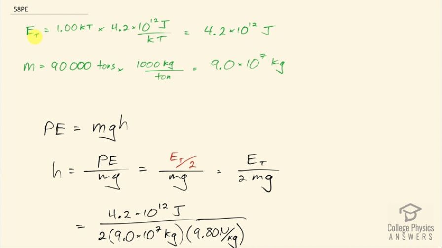 OpenStax College Physics, Chapter 32, Problem 58 (PE) video thumbnail