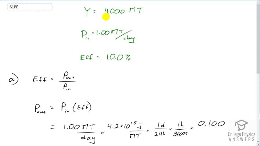 OpenStax College Physics, Chapter 32, Problem 61 (PE) video thumbnail