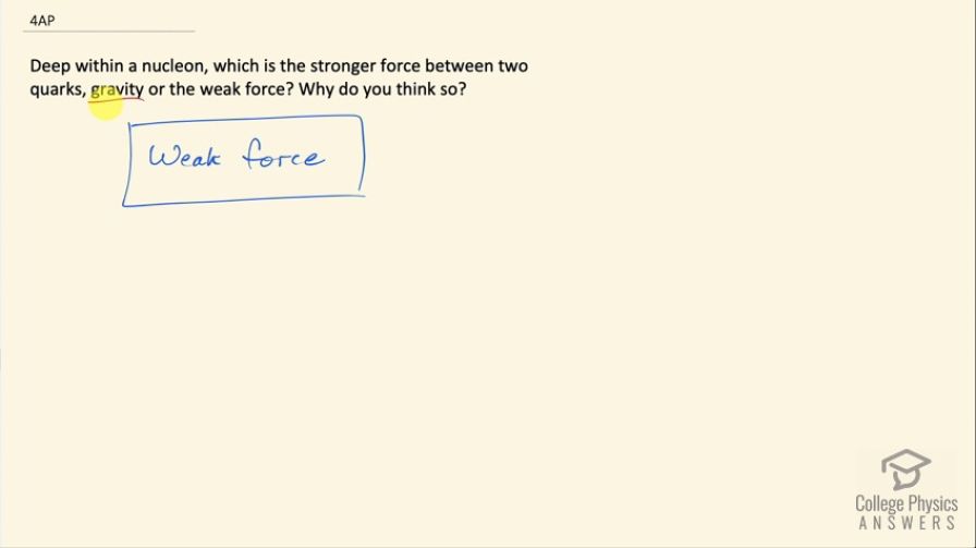 OpenStax College Physics, Chapter 33, Problem 4 (AP) video thumbnail