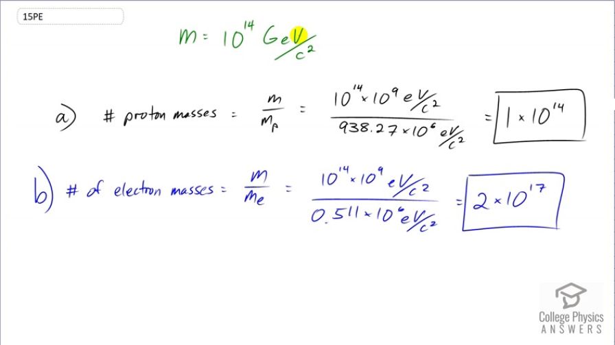 OpenStax College Physics, Chapter 33, Problem 15 (PE) video thumbnail