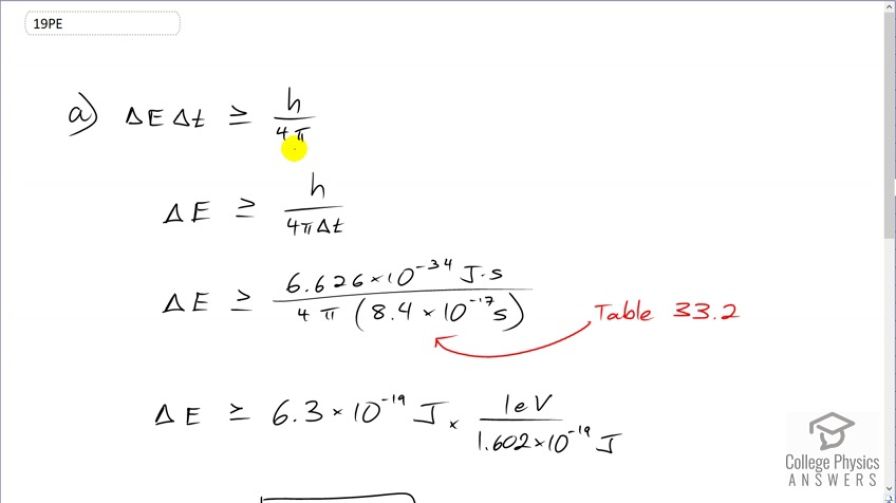 OpenStax College Physics, Chapter 33, Problem 19 (PE) video thumbnail