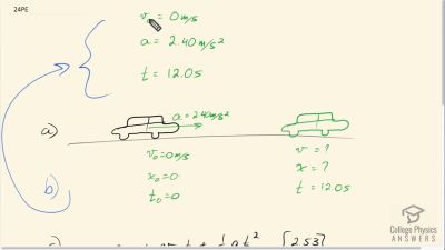 OpenStax College Physics Answers, Chapter 2, Problem 24 video poster image.