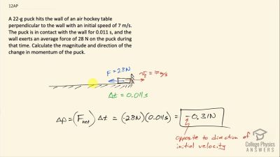 OpenStax College Physics Answers, Chapter 8, Problem 12 video poster image.