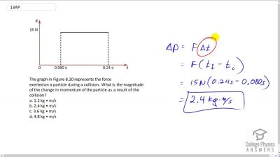 OpenStax College Physics Answers, Chapter 8, Problem 13 video poster image.