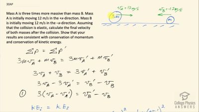 OpenStax College Physics Answers, Chapter 8, Problem 30 video poster image.