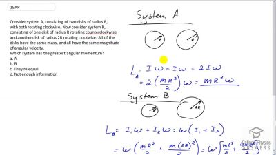 OpenStax College Physics Answers, Chapter 10, Problem 19 video poster image.