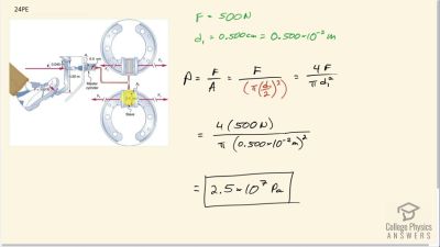 OpenStax College Physics Answers, Chapter 11, Problem 24 video poster image.