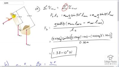 OpenStax College Physics Answers, Chapter 11, Problem 83 video poster image.