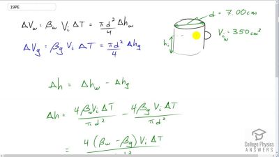 OpenStax College Physics Answers, Chapter 13, Problem 19 video poster image.