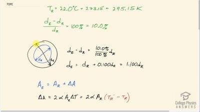 OpenStax College Physics Answers, Chapter 13, Problem 70 video poster image.