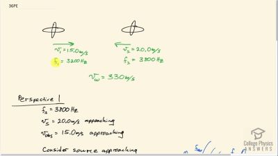 OpenStax College Physics Answers, Chapter 17, Problem 36 video poster image.