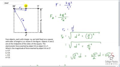 OpenStax College Physics Answers, Chapter 18, Problem 39 video poster image.