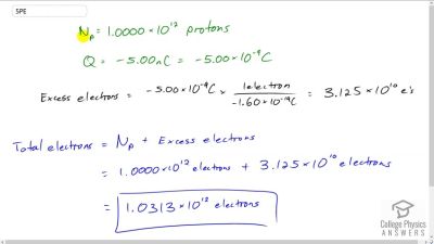 OpenStax College Physics Answers, Chapter 18, Problem 5 video poster image.