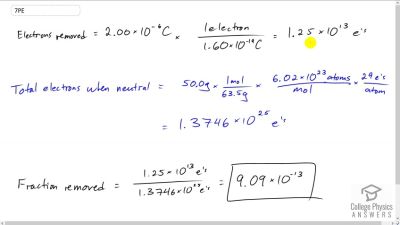 OpenStax College Physics Answers, Chapter 18, Problem 7 video poster image.