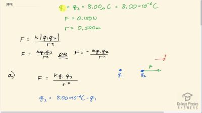 OpenStax College Physics Answers, Chapter 18, Problem 24 video poster image.