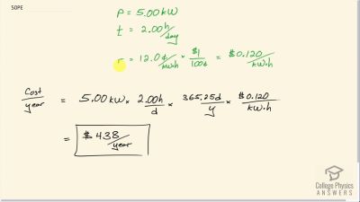 OpenStax College Physics Answers, Chapter 20, Problem 50 video poster image.