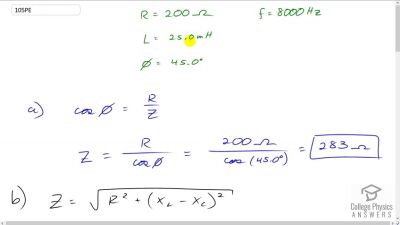 OpenStax College Physics Answers, Chapter 23, Problem 105 video poster image.