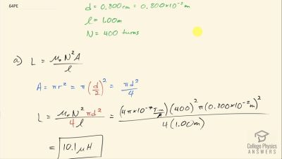 OpenStax College Physics Answers, Chapter 23, Problem 64 video poster image.