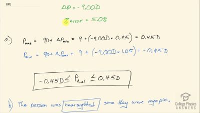 OpenStax College Physics Answers, Chapter 26, Problem 8 video poster image.