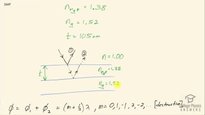 OpenStax College Physics Answers, Chapter 27, Problem 16 video poster image.